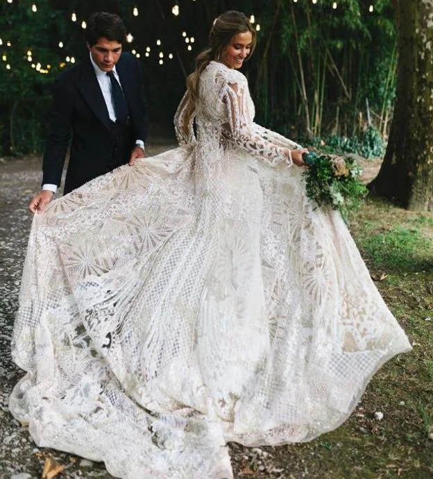 Vestido de novia online moderno 2019